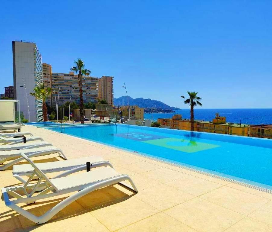 Sunset Cliffs Beach Benidorm Kültér fotó